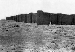 Stadtmauern, Samarra, Mesopotamien, 1918