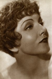 Claudette Colbert , fransk-amerikansk skuespillerinne, 1933 av Unbekannt