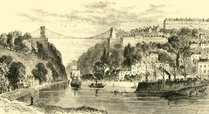 Clifton hengebro, 1898. av Unbekannt