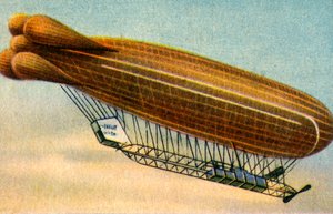 Clément-Bayard nr. 1 luftskip, 1908, 1932. av Unbekannt