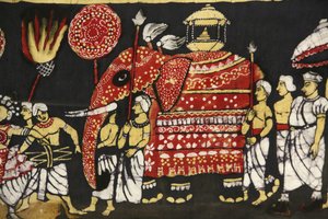 Kluttrykk som viser den hellige Buddha-tannrelikvien pilegrimsreise i Kandy, Sri Lanka Paris Frankrike av Unbekannt