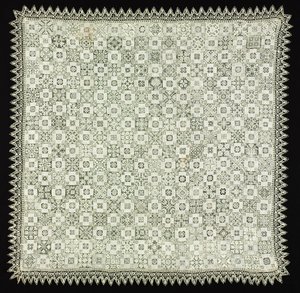 Klut med blomster- og vegetabilske mønstre, 1560-1600. av Unbekannt