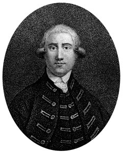 Oberst James Gardiner 1688-1745, skotsk soldat, 1837 av Unbekannt