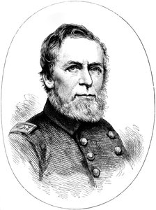 Commodore AH Foote, unionssjøoffiser for den amerikanske borgerkrigen, c1880 av Unbekannt