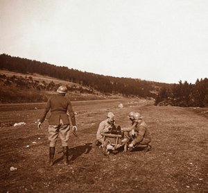 Communications, Genicourt, Nord-Frankrike, c1914-c1918 av Unbekannt