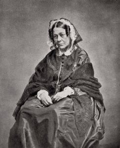 Comtesse de Segur , russiskfødt fransk forfatter, 1860 av Unbekannt