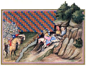 Konferanse av jarlen av Gloucester og en irsk høvding, Richard IIs kampanje i Irland, 1399, 18 av Unbekannt