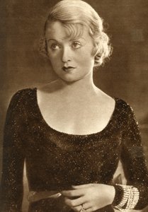 Constance Bennett , amerikansk skuespillerinne, 1933 av Unbekannt