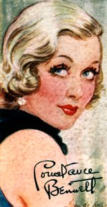 Constance Campbell Bennett, 1904-1965, amerikansk skuespillerinne, 1900-tallet av Unbekannt