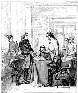 Konvensjon etter slaget ved Marengo, Italia, 15. juni 1800 1882-1884 av Unbekannt