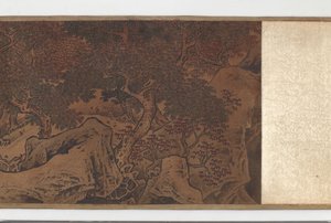 Samtale ved siden av Hao-elven, Ming-dynastiet, 1500-tallet. av Unbekannt