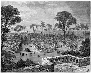 Coomassie, Ashanti-krigen, Afrika, 1900 av Unbekannt