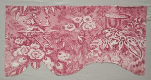 Kobbertrykt tekstil, tidlig på 1800-tallet. av Unbekannt