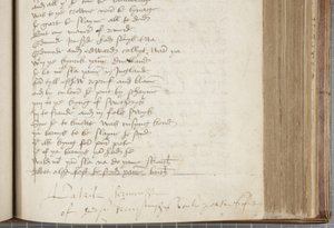 Kopi av Chronicle Andrew of Wyntoun, Fol 224 recto, detalj, ca. 1550 (blekk på papir) av Unbekannt