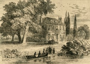 Corney House, i 1760, c1878. av Unbekannt