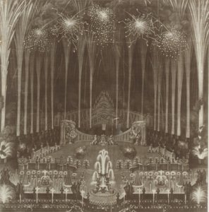 Kroningen av tsarina Elizabeth, Moskva, 25. april 1742. av Unbekannt