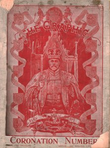Kroning av kong Edward VII, forside av magasinet The Graphic, 13. august 1902. av Unbekannt