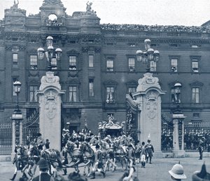 Kroningen av kong George V og dronning Mary, London, 1911. av Unbekannt