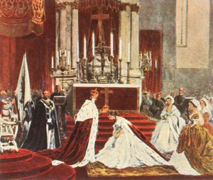 Kroningen av Wilhelm I i Königsberg, 18. oktober 1861, 1936. av Unbekannt
