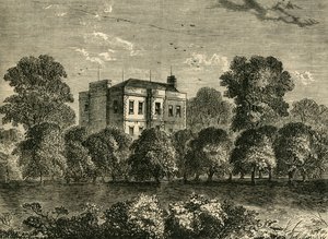 Rådmann Agars House, Somers Town, i 1830, c1876. av Unbekannt