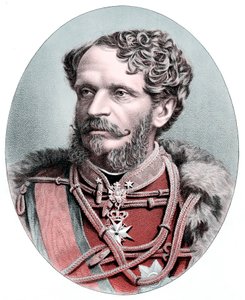 Grev Julius Andrassy 1823-1890, ungarsk statsmann, c1880 av Unbekannt