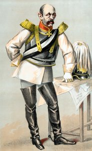 Grev Otto von Bismarck, prøyssisk-tysk statsmann, 1870 av Unbekannt