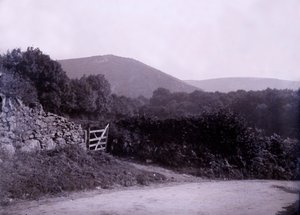 Landsbygd nær Plymouth i Devon. av Unbekannt
