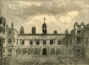 Court of Old Somerset House, fra nord, 1881. av Unbekannt