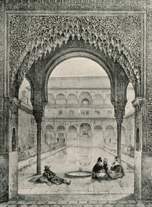 Court of the Fish-Pond, 1800-tallet, 1907. av Unbekannt