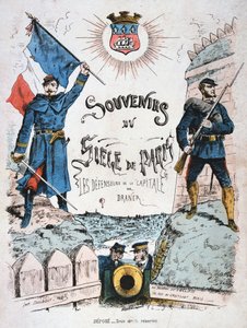 Cover for Memories of the Siege of Paris, 1870-1871 av Unbekannt