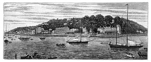 Cowes Harbour, Isle of Wight, 1900 av Unbekannt