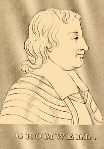 Cromwell, 1599-1658, 1830. av Unbekannt