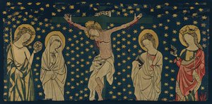 Korsfestelse, tysk, ca. 1325-50. av Unbekannt