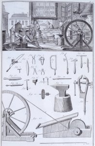 Bestikkproduksjon, ca 1750-tallet av Unbekannt