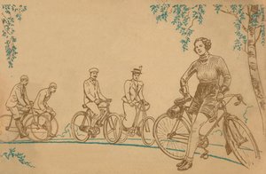Sykling 1839-1939 forside, 1939 av Unbekannt