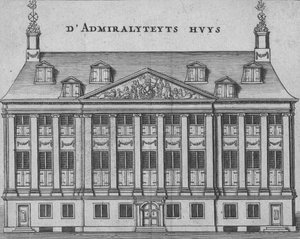 DAdmiralyteyts Huys, sent på 1600-tallet - begynnelsen av 1700-tallet. av Unbekannt