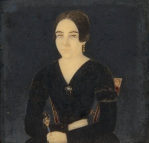 Gir. Barbara Vizcarrondo de Elzaburu, 1800-tallet. av Unbekannt