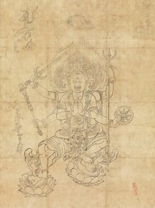 Great Mighty Virtue, 12. linje Tsuryo. av Unbekannt