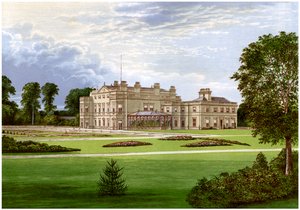 Dalton Hall, nær Beverley, Yorkshire, hjemmet til Lord Hotham, c1880 av Unbekannt