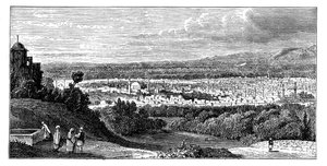 Damaskus, Syria, ca 1890 av Unbekannt