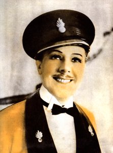 Dame Cicely Courtneidge , engelsk skuespillerinne, 1934-1935 av Unbekannt