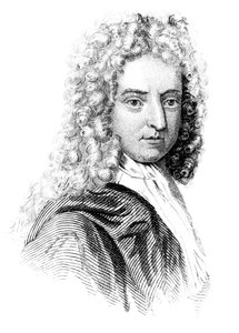 Daniel Defoe , engelsk forfatter, journalist og spion, c1850 av Unbekannt