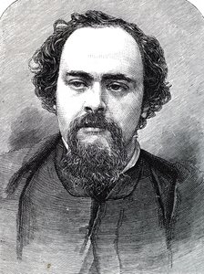 Dante Gabriel Rossetti. av Unbekannt