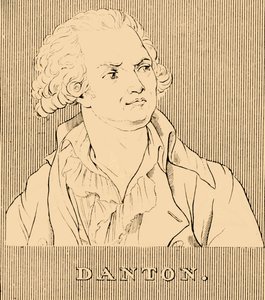 Danton, 1759-1794, 1830. av Unbekannt