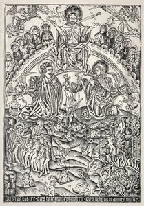 Den siste dommen, ca. 1490. av Unbekannt