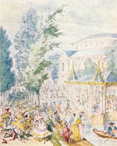 Dagmaskerade i Ranelagh Gardens, 1842, 1903. av Unbekannt