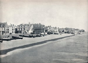 Deal - Looking Along the Beach, 1895 av Unbekannt