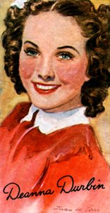 Deanna Durbin, 1921-1999, sanger og skuespillerinne i Hollywood-filmer på 1930- og 1940-tallet, 20. århundre av Unbekannt