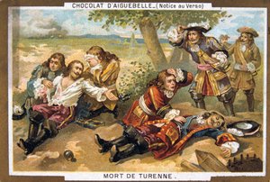 Marshall Turennes død, 1675, 1800-tallet av Unbekannt