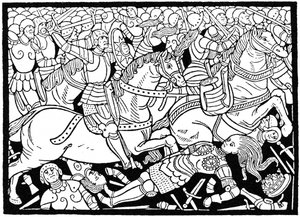 Penthesileas død, 1484 1964. av Unbekannt